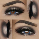 Misaki Cosmetics 4 Tone Blue Colored Contacts, view 6