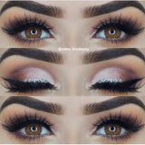 Misaki Cosmetics 4 Tone Brown Colored Contacts, view 3