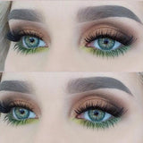 Misaki Cosmetics 4 Tone Green Colored Contacts, view 4