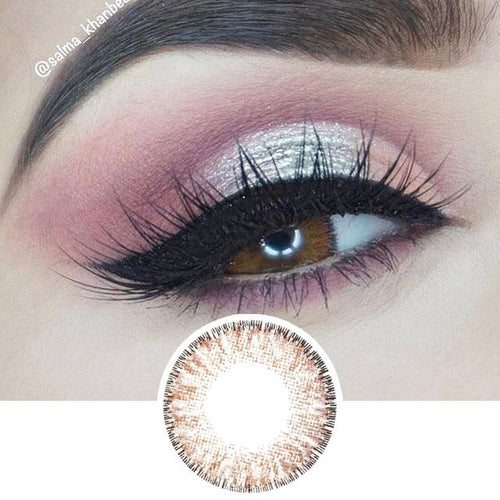 Misaki Cosmetics 4 Tone Hazel Colored Contacts For Astigmatism