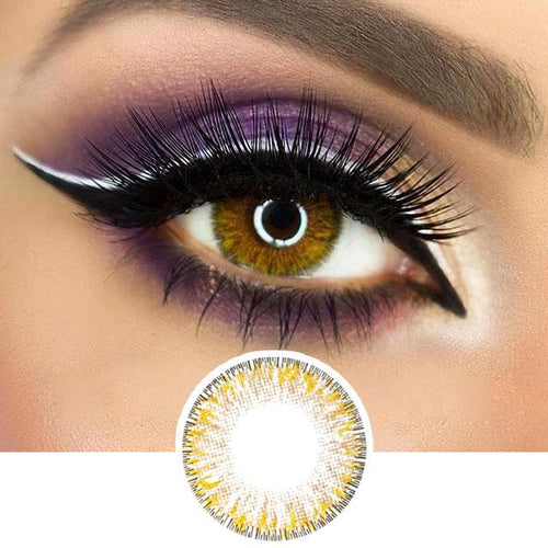Misaki Cosmetics 4 Tone Honey Colored Contacts (PROMO)