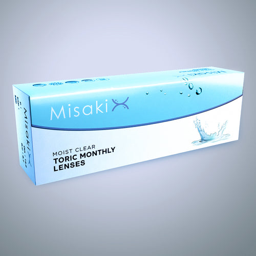 Misaki Cosmetics Clear Toric / Astigmatism monthly lenses