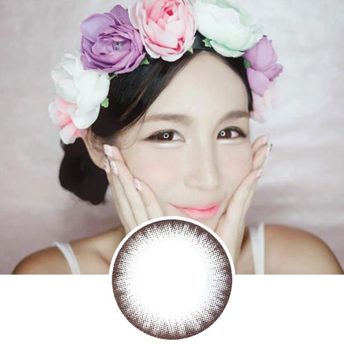 Misaki Cosmetics Dali Brown Natural Looking Contact Lenses