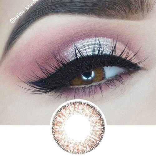 Misaki Cosmetics 4 Tone Hazel Colored Contacts