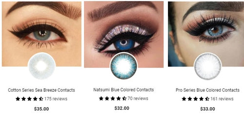 Misaki Cosmetics MISAKI BLUE LENSES 1