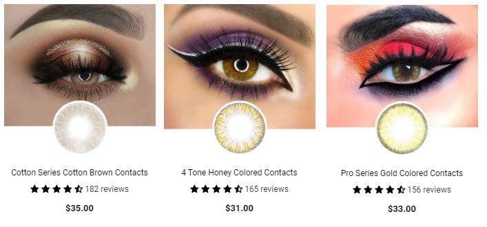 Misaki Cosmetics MISAKI BROWN LENSES 1
