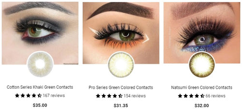 Misaki Cosmetics MISAKI GREEN LENSES 1