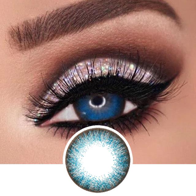 Misaki Cosmetics Natsumi Blue Colored Contacts