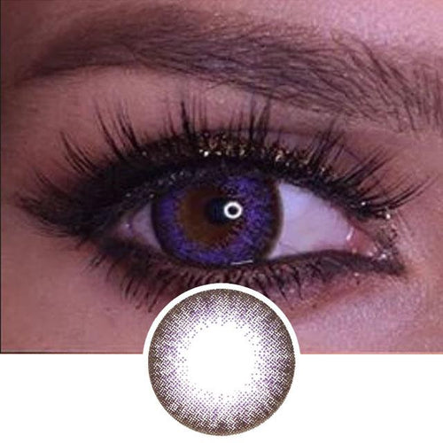 Misaki Cosmetics Natsumi Violet Colored Contacts