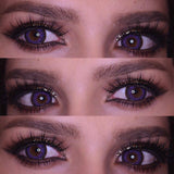 Misaki Cosmetics Natsumi Violet Colored Contacts, view 4
