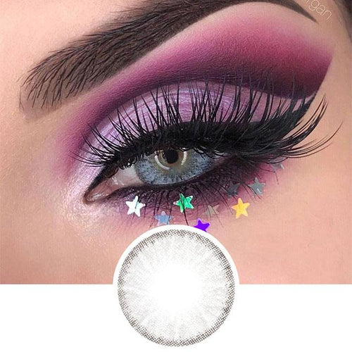 Misaki Cosmetics Pro Series Silver Colored Contacts