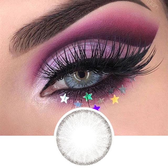 Misaki Cosmetics Pro Series Silver Colored Contacts