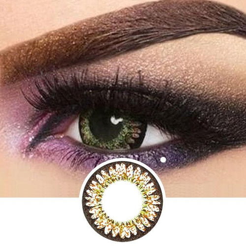 Misaki Cosmetics Sakura Brown Colored Contacts