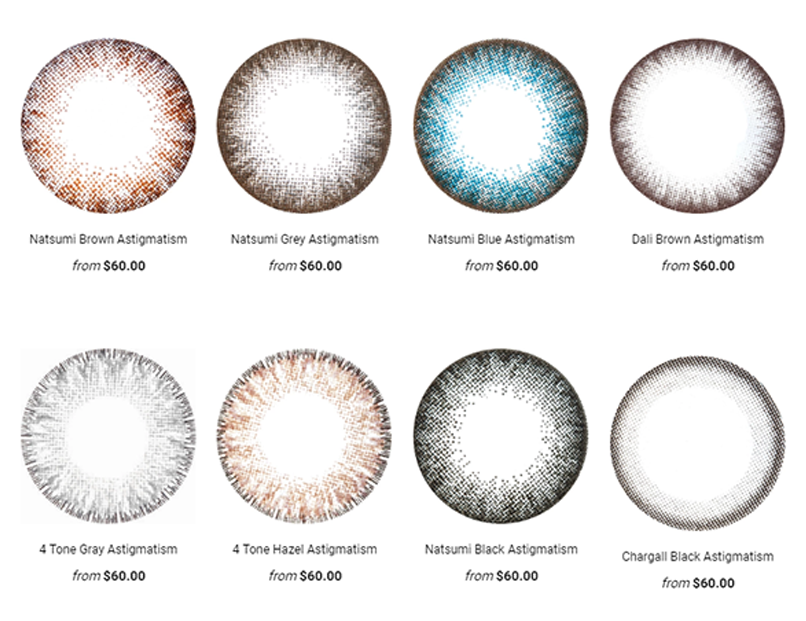 Misaki Cosmetics Toric/Astigmatism