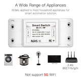 Moes WiFi RF DIY Smart Light Switch Module Universal Breaker Timer Works with Alexa Google Home, view 5