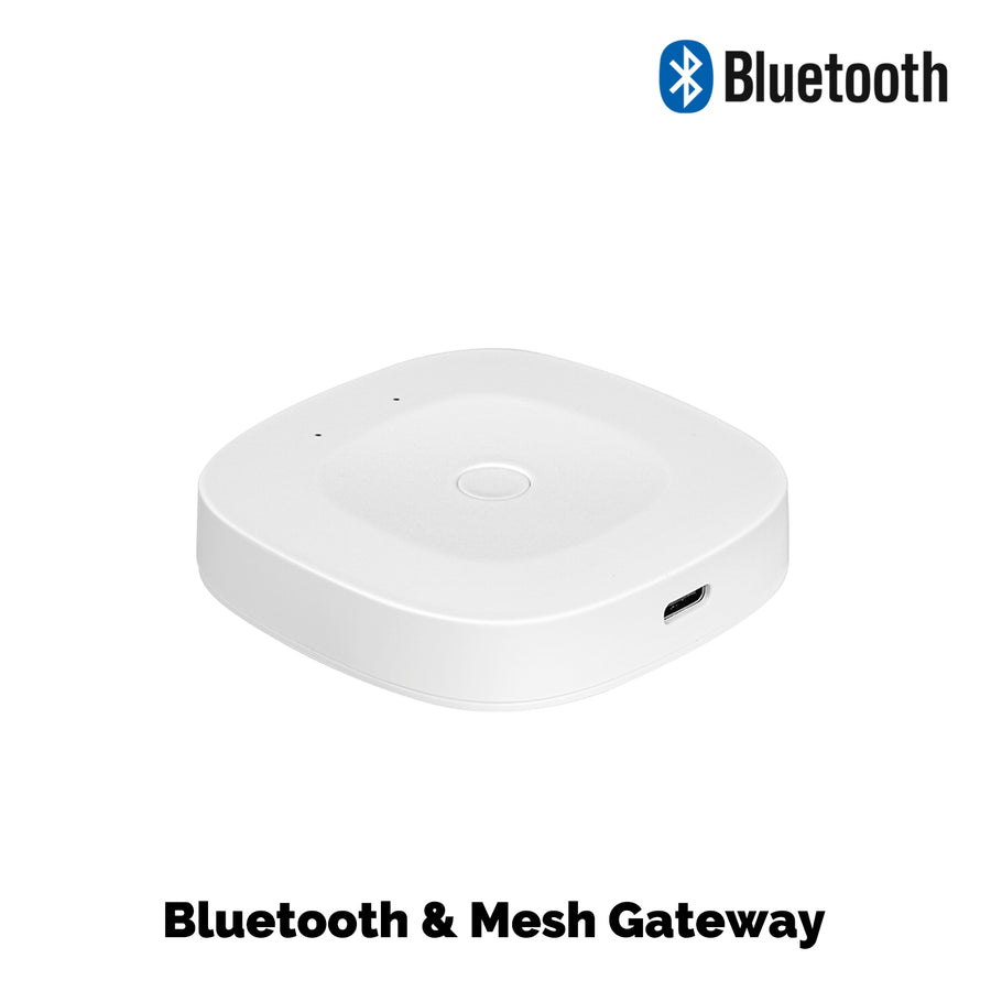 MOES Bluetooth & Mesh Smart Gateway with Type-C, Hub for 128 Devices, Alexa & Google Home Support