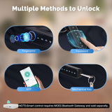 Moes Ble Smart Door Lock with Passcode keypad, Biometric Entry Doorknob with Handle, view 6