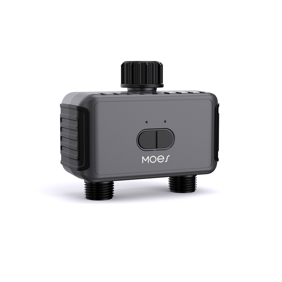 Moes BLE Timer, Smart Sprinkler Water Timer with 2 Outlet