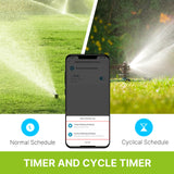 Moes BLE Timer, Smart Sprinkler Water Timer with 2 Outlet, view 3