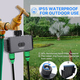 Moes BLE Timer, Smart Sprinkler Water Timer with 2 Outlet, view 6