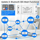 Moes Bluetooth Smart Switch Relay Module Single Point Control Breaker Repeater, view 4