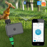 Moes BLE Smart Sprinkler Water Timer with Rain Delay Filter Washer Programmable Irrigation Timer, view 2
