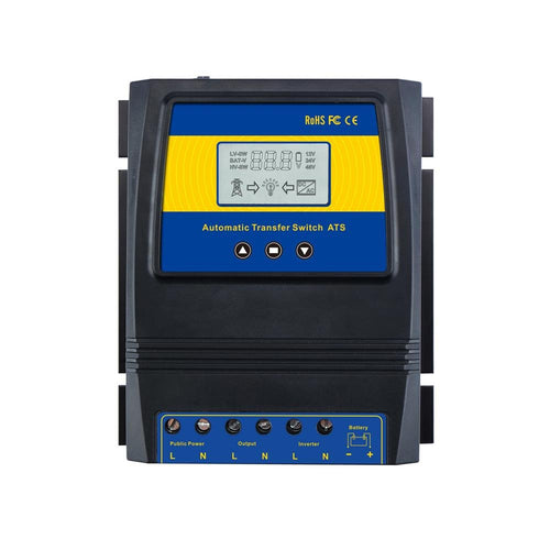 Moes ATS Dual Power Inverter Automatic Transfer Switch Solar Charge Controller for Solar wind System