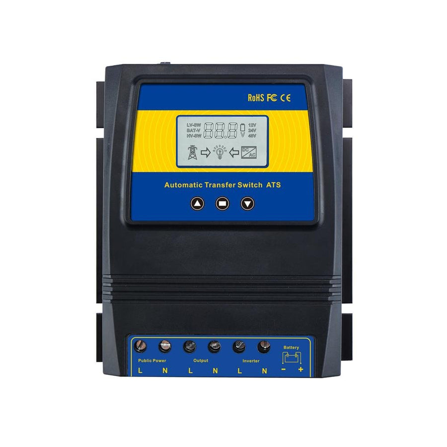 Moes ATS Dual Power Inverter Automatic Transfer Switch Solar Charge Controller for Solar wind System