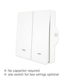 Moes ZigBee 1/2/3 Gang Smart Push Button Light Switch Multi-Control Neutral Wire Optional EU, view 2