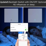 Moes ZigBee 1/2/3 Gang Smart Push Button Light Switch Multi-Control Neutral Wire Optional EU, view 6