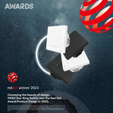 MOES New Star Ring Smart ZigBee3.0 Push Button Switch Embedded Light Touch Switch/ Scene Switch, view 2