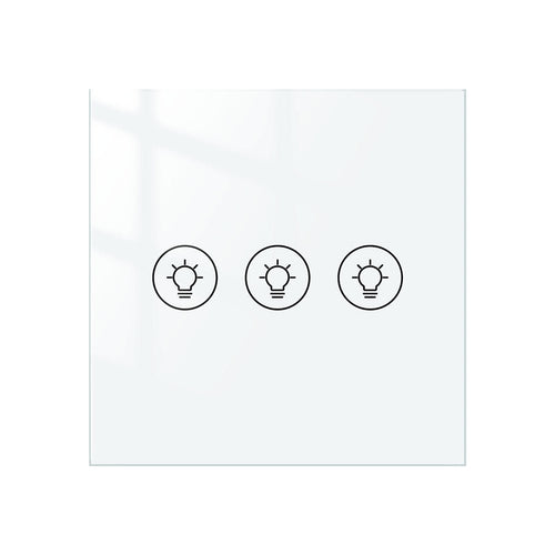 MOES WiFi Smart Light Dimmer Touch Panel Switch 1/2/3 Gang EU Version