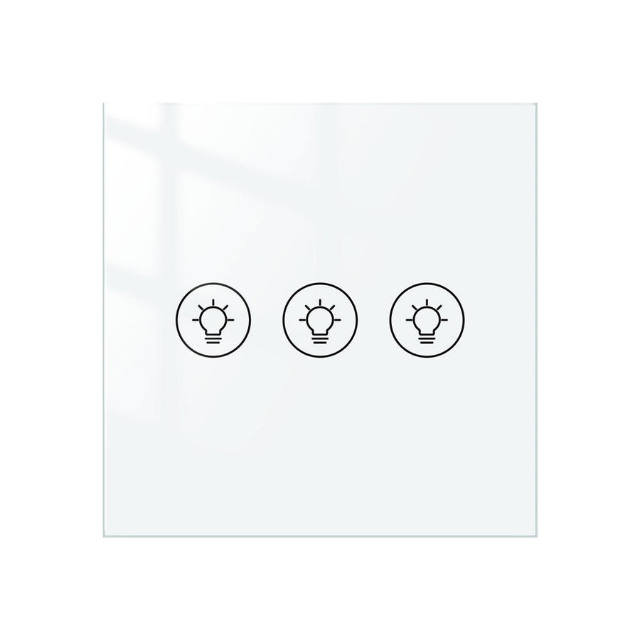 MOES WiFi Smart Light Dimmer Touch Panel Switch 1/2/3 Gang EU Version