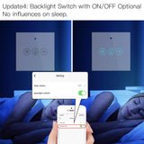 Moes WiFi Smart Light Dimmer Switch RF433 Glass Touch Switch EU, view 5