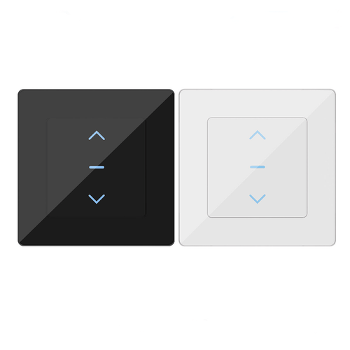 Moes WiFi Touch Smart Curtain Switch Design for Motorized Curtains and Roller Blinds EU