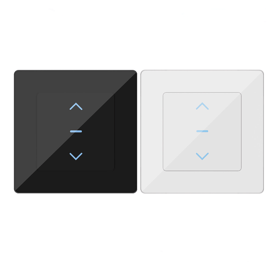 Moes WiFi Touch Smart Curtain Switch Design for Motorized Curtains and Roller Blinds EU