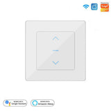 Moes WiFi Touch Smart Curtain Switch Design for Motorized Curtains and Roller Blinds EU, view 2
