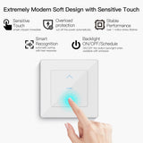 Moes WiFi Touch Smart Curtain Switch Design for Motorized Curtains and Roller Blinds EU, view 3