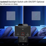 Moes WiFi Touch Smart Curtain Switch Design for Motorized Curtains and Roller Blinds EU, view 5