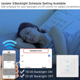 Moes WiFi Touch Smart Curtain Switch Design for Motorized Curtains and Roller Blinds EU, view 6