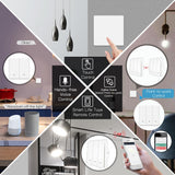 Moes Smart ZigBee Scene Push Button Switch Single Pole Neutral Wire Optional No Capacitor, view 5