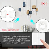 Moes Smart ZigBee Scene Push Button Switch Single Pole Neutral Wire Optional No Capacitor, view 6
