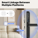 Moes Matter WiFi Smart Light Switch Glass Panel Neutral Wire Required EU Standard, view 4