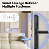 Moes Matter WiFi Smart Light Switch Glass Panel Neutral Wire Required US Standard, view 2