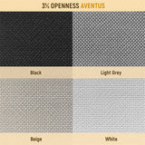 MOES Curtain Light Filtering Fabric Samples, view 4