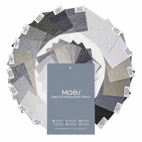 MOES Curtain Zebra & Honeycomb Fabric Samples