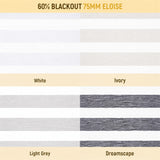 MOES Curtain Zebra & Honeycomb Fabric Samples, view 2