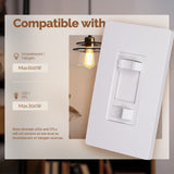 MOES Dimmer Light Switch Single Pole/3-Way for LED/Incandescent/CFL, view 3