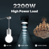 MOES Matter WiFi Smart Switch, Star Grand Series Full-Touch 10A 2200W Power Load, Neutral Required US Standard, view 4