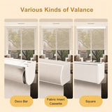 MOES Motorized Light Filtering Roller Shades 50% Blackout PVC Free Sunscreen, view 4